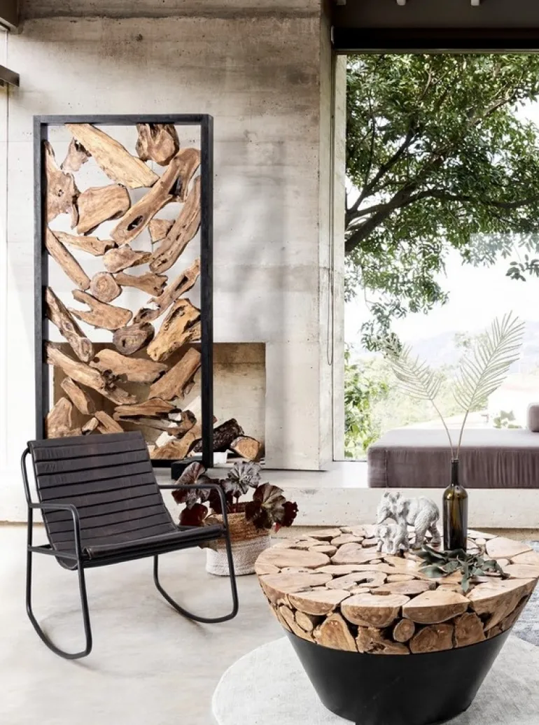 TAVOLINO IN LEGNO D90 - GRENADA