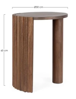 TAVOLINO IN LEGNO D50 - ORISSA