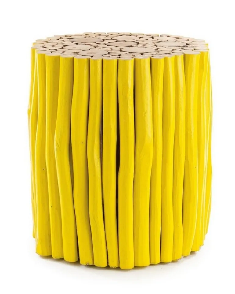 TAVOLINO IN LEGNO GIALLO- GUADALUPE