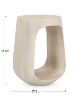 TAVOLINO IN LEGNO NATURALE - LOPEZ
