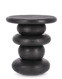 TAVOLINO IN LEGNO NERO - LOPEZ