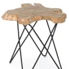 TAVOLINO IN LEGNO NERO - SAVANNA