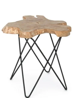 TAVOLINO IN LEGNO NERO - SAVANNA