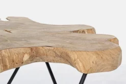 TAVOLINO IN LEGNO NERO - SAVANNA