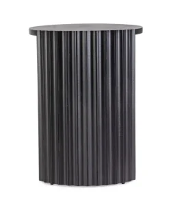 TAVOLINO IN LEGNO NERO D50 - ORISSA