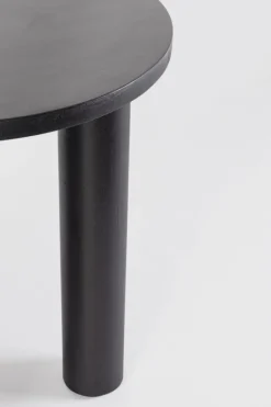 TAVOLINO IN LEGNO NERO D50 - ORISSA