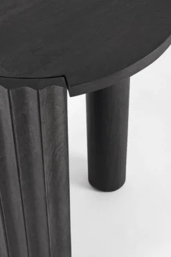 TAVOLINO IN LEGNO NERO D50 - ORISSA