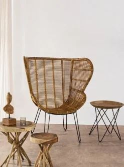 TAVOLINO IN LEGNO 56X56 - SOLIDAD