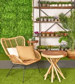 TAVOLINO IN LEGNO 56X56 - SOLIDAD