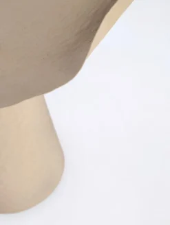 TAVOLINO IN METALLO BEIGE - LALITA