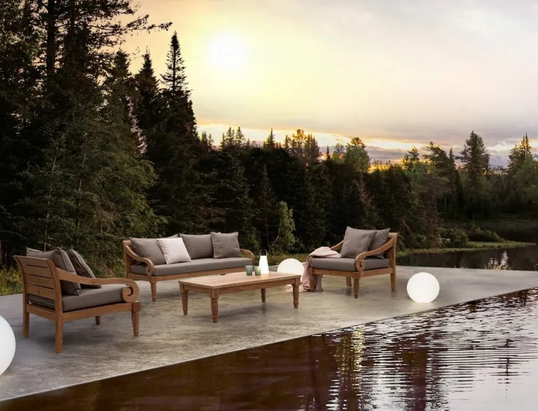 TAVOLINO IN TEAK - KARUBA FSC