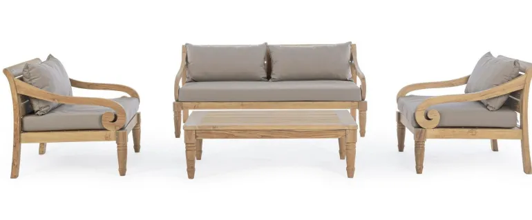 TAVOLINO IN TEAK - KARUBA FSC