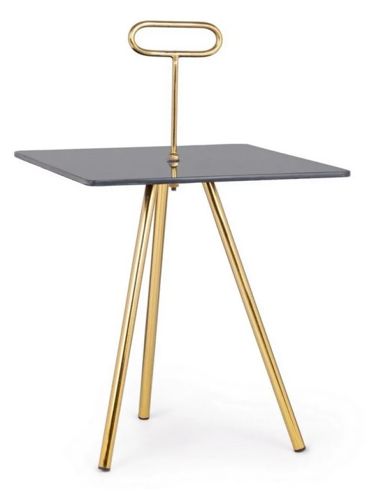 TAVOLINO IN VETRO 40X40 - INESH