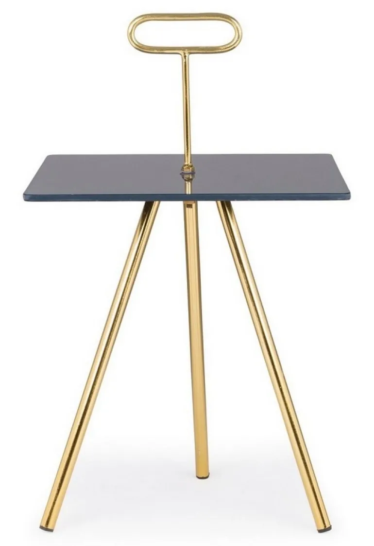 TAVOLINO IN VETRO 40X40 - INESH