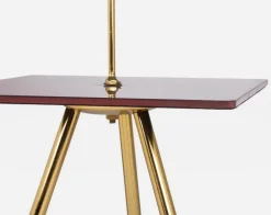 TAVOLINO IN VETRO 35X35 - INESH