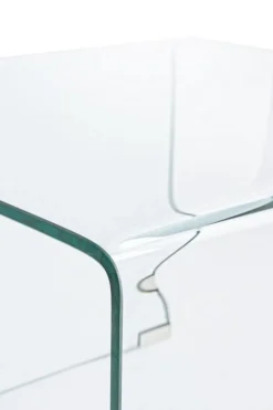 TAVOLINO IN VETRO 60X60 - IRIDE