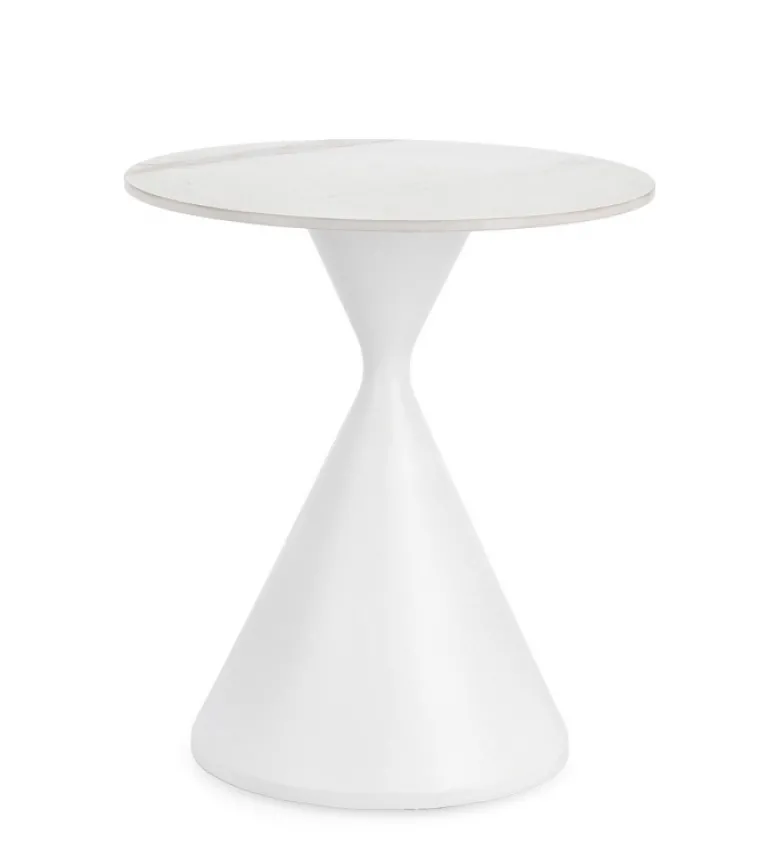 TAVOLINO JOONA D50 BIANCO