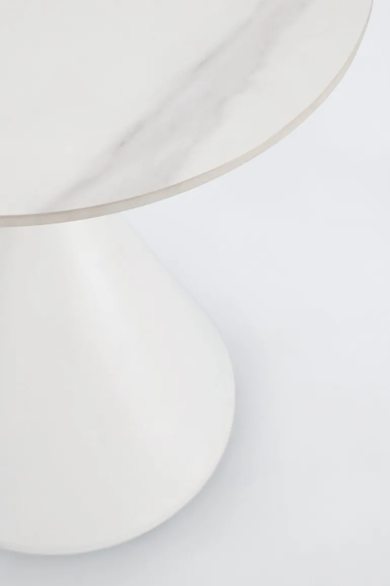 TAVOLINO JOONA D50 BIANCO