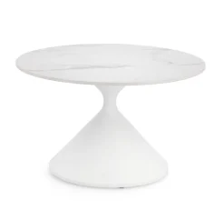 TAVOLINO JOONA D70 BIANCO