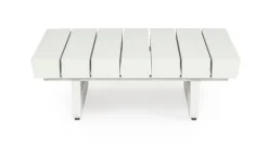 TAVOLINO MODULARE IN ALLUMINIO BIANCO WG20 - INFINITY