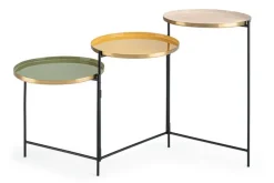 TAVOLINO PIEGHEVOLE IN ACCIAIO - AMRITA