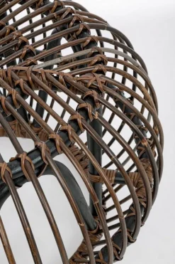 TAVOLINO POUF IN FIBRE NATURALI - DORADAL