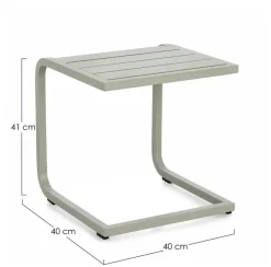 TAVOLINO TAYLOR 40X40 BREEZE