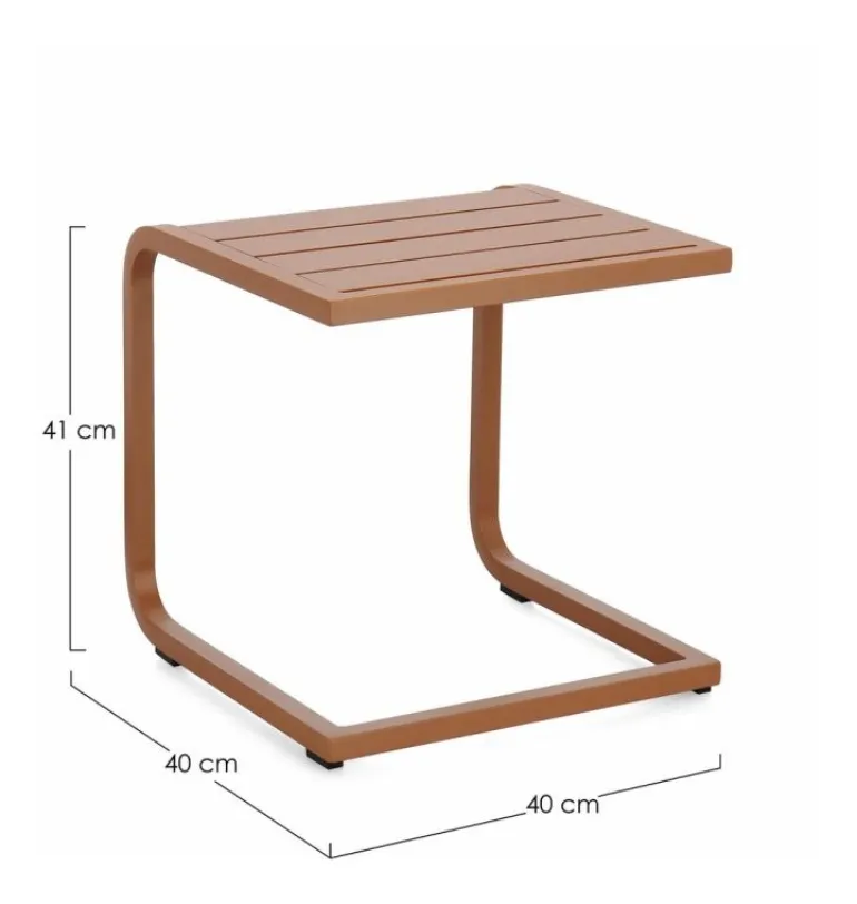 TAVOLINO TAYLOR 40X40 PECAN