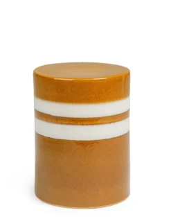 TAVOLINO ZALEM TO MARRONE-BIANCO H43