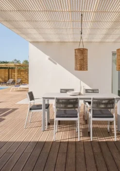 TAVOLO ALCORA 180X90 BIANCO