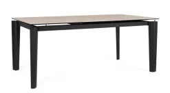 TAVOLO ALL. ASIRI 180/250X100 NERO