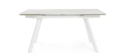 TAVOLO ALL. JARKKO 160-240X90 BIANCO