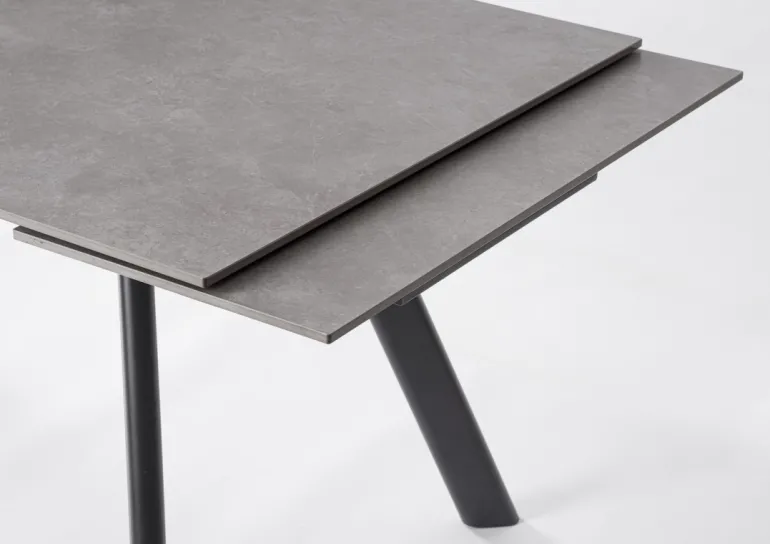 TAVOLO ALL. JARKKO 160-240X90 NERO