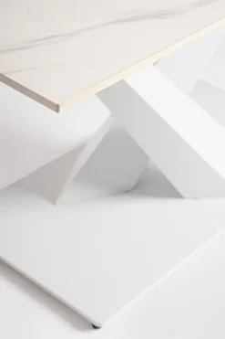 TAVOLO ALL. JOHANNES 160-200X90 BIANCO