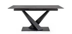 TAVOLO ALL. JOHANNES 160-200X90 NERO