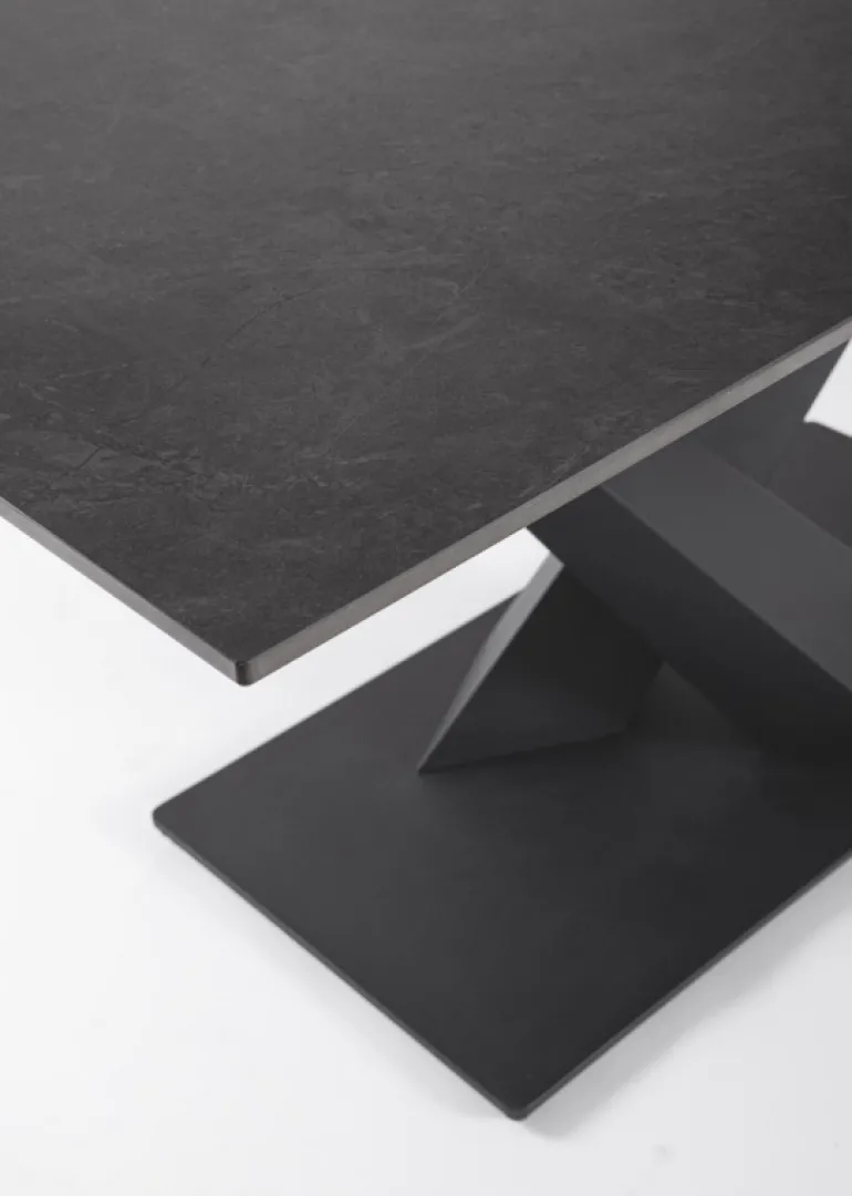 TAVOLO ALL. JOHANNES 160-200X90 NERO