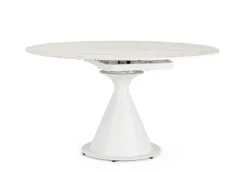 TAVOLO ALL. JONNI 85-135 BIANCO