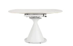 TAVOLO ALL. JONNI 85-135 BIANCO