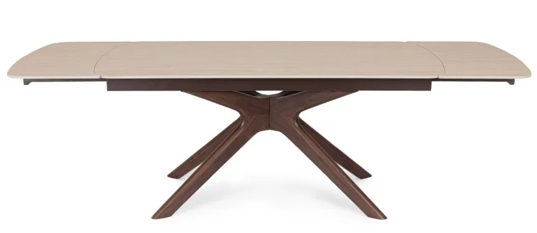 TAVOLO ALL. MARITTA 170/250X90 NOCE/TRAV