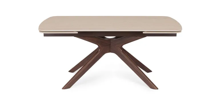 TAVOLO ALL. MARITTA 170/250X90 NOCE/TRAV