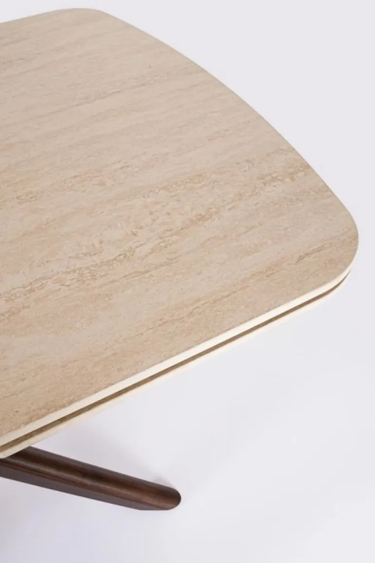 TAVOLO ALL. MARITTA 170/250X90 NOCE/TRAV