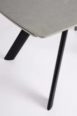 TAVOLO ALL. RAILI 119.5/180X85 NERO/GRIG