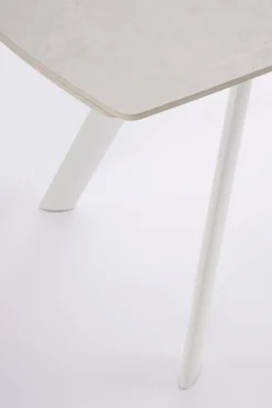 TAVOLO ALL.RAILI 119.5/180X85 BIANC/GR C