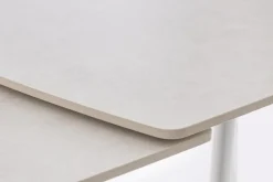 TAVOLO ALL.RAILI 119.5/180X85 BIANC/GR C