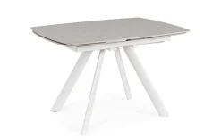 TAVOLO ALL.RAILI 119.5/180X85 BIANC/GR C