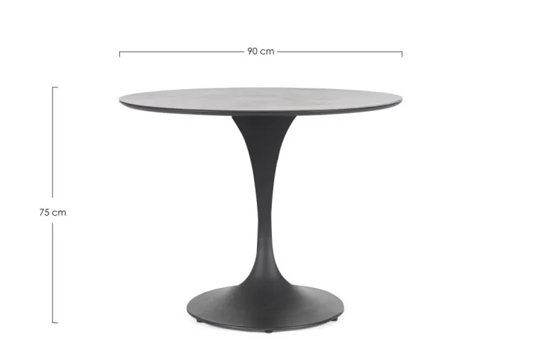 TAVOLO ARNOLD D90 ANTR JX55