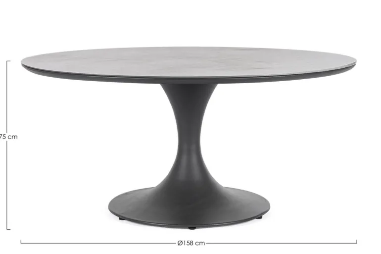 TAVOLO ARNOLD D158 ANTR JX55