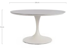 TAVOLO ARNOLD D120 PELICAN