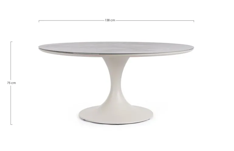 TAVOLO ARNOLD D158 PELICAN