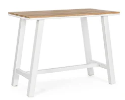 TAVOLO BAR IN ALLUMINIO BIANCO YK11 - SKIPPER